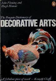 Cover of: The Penguin Dictionary of Decorative Arts