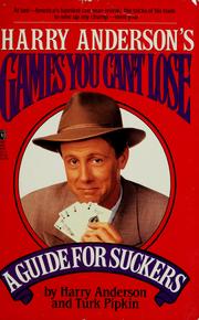 Cover of: Harry Andersonʼs games you canʼt lose