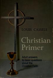 Cover of: Christian primer. by Louis Cassels