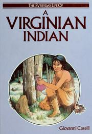 Cover of: A Virginian Indian by Jacqueline Morley