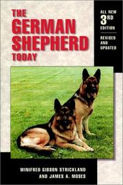 Cover of: The German shepherd today