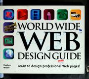 Cover of: World Wide Web Design Guide