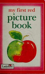 Cover of: My First Red Picture Book