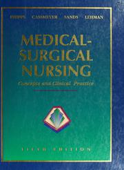 Cover of: Medical-surgical nursing: concepts and clinical practice