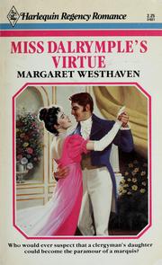Cover of: Miss Dalrymple's Virtue by Margaret Westhaven