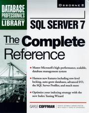 Cover of: SQL Server The Complete Reference