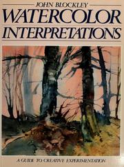 Cover of: Watercolor interpretations