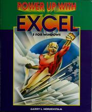 Cover of: Power up with excel 5 for windows by Garry Nordenstam