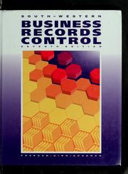 Cover of: Business records control