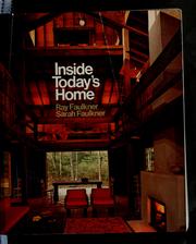 Cover of: Inside today's home