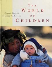 Cover of: The world of children by Claire Etaugh, Claire Etaugh