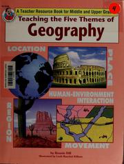 Cover of: Teaching the five themes of geography by Bonnie Dill