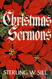 Cover of: Christmas sermons by Sterling W. Sill