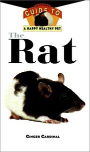 Cover of: The rat by Ginger Cardinal, Ginger Cardinal