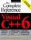 Cover of: Visual C++6