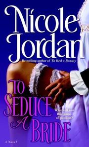 Cover of: To seduce a bride: a novel
