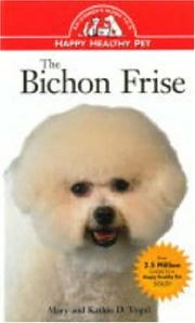 Cover of: The Bichon frise by Mary Vogel