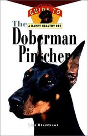 Cover of: The Doberman pinscher by Richard G. Beauchamp
