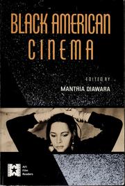 Cover of: Black American cinema by Manthia Diawara