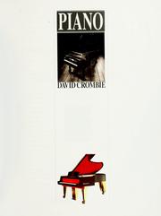 Cover of: Piano by David Crombie