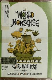 Cover of: A world of nonsense: strange and humorous tales from many lands.