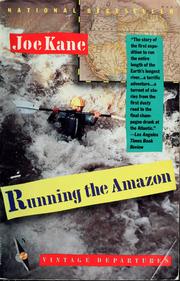 Cover of: Running the Amazon by Joe Kane, Joe Kane