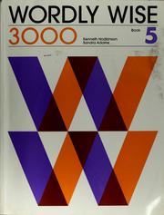 Cover of: Wordly wise 3000. by Kenneth Hodkinson