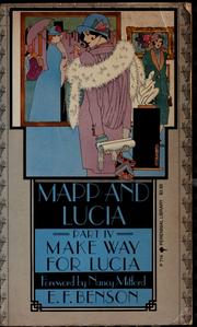 Cover of: Mapp and Lucia by E. F. Benson
