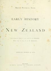 Cover of: Early history of New Zealand | Richard Arundell Augur Sherrin