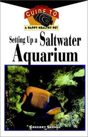 Cover of: Setting up a saltwater aquarium