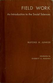 Cover of: Field work by Buford H. Junker