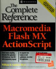 Cover of: Macromedia Flash MX ActionScript: the complete reference