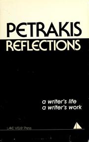 Cover of: Reflections by Harry Mark Petrakis, Harry Mark Petrakis