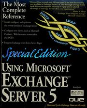 Cover of: Using Microsoft Exchange Server 5 by Software Spectrum (Firm)