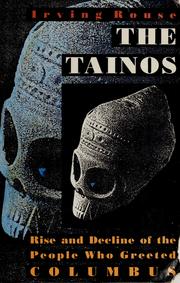 Cover of: The Tainos by Irving Rouse
