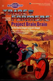 Cover of: Project Brain Drain (Find Your Fate Junior Transformers #8)