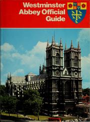 Cover of: Westminster Abbey official guide