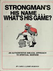 Cover of: Strongman's his name: what's his game?