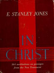 Cover of: In Christ.