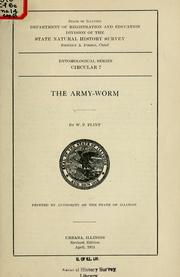 Cover of: The army-worm
