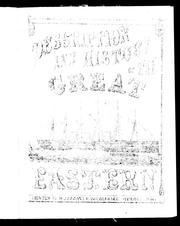 Cover of: Description and history of the Great Eastern by 