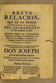 Breve relacion, que da' un tronco de las fiestas, que hizo en la Plaça de la Colonia del Sacramento el governador de ella Antonio Pedro de Vasconcelos