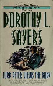 Cover of: Lord Peter views the body by Dorothy L. Sayers