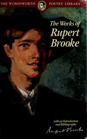 Cover of: The works of Rupert Brooke: with an introduction and bibliography.