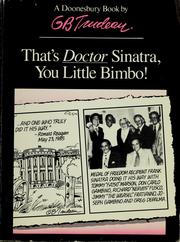 Cover of: That's Doctor Sinatra, you little bimbo!