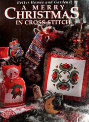 Cover of: A merry Christmas in cross-stitch by Mimi Shimmin