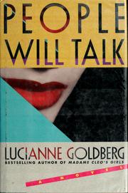 Cover of: People will talk | Lucianne Goldberg