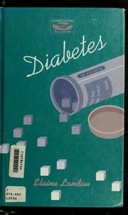 Cover of: Diabetes by Elaine Landau