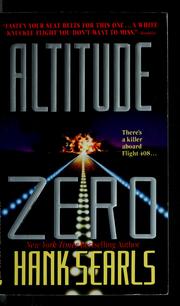 Cover of: Altitude zero by Hank Searls