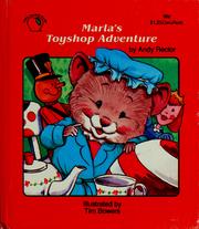 Cover of: Marla's toyshop adventure